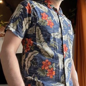 Only & Sons Men Size M Shirt Flowers Regular fit